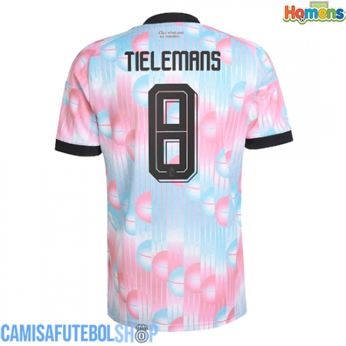 Camisa de time de futebol Bélgica Youri Tielemans #8 Replicas 2º Equipamento Mundo 2026 Manga Curta
